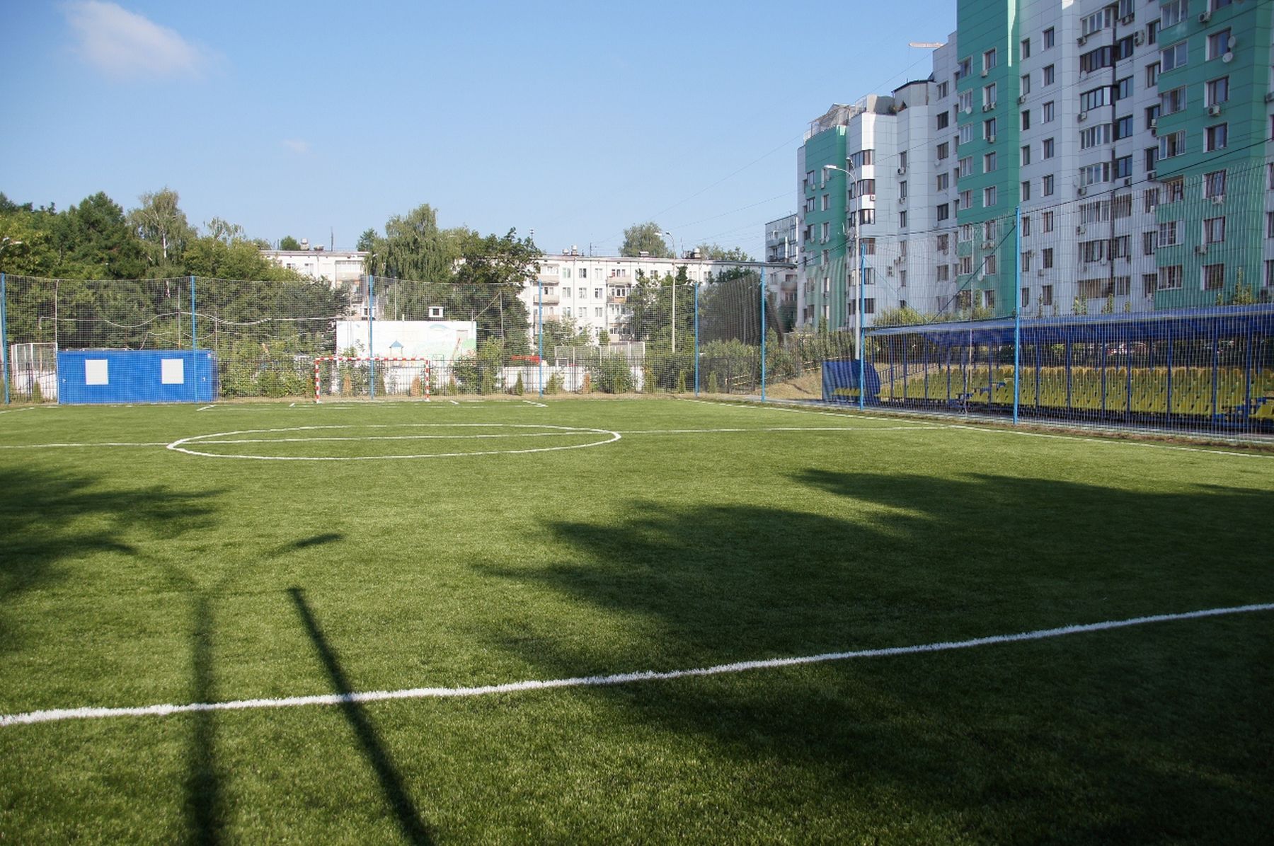 Спортивное покрытие FIFA two star 60 мм на поле