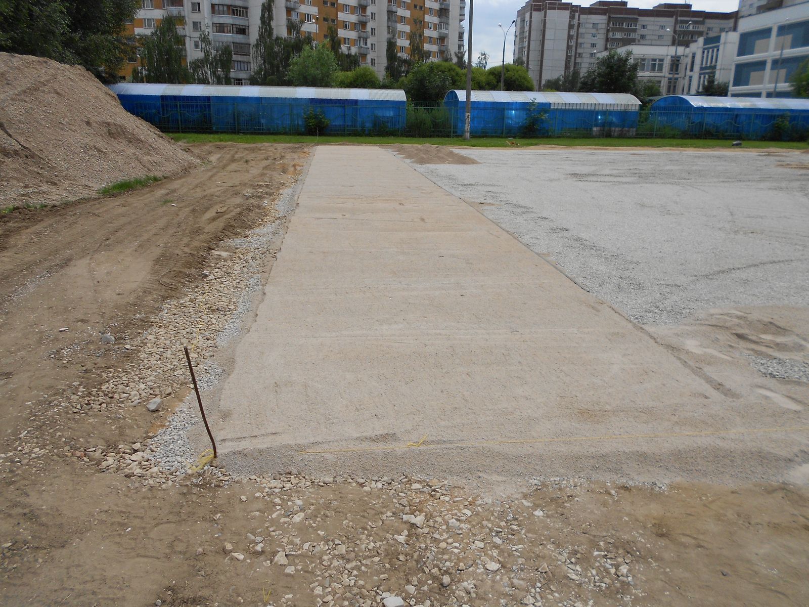 Финишный слой основания
